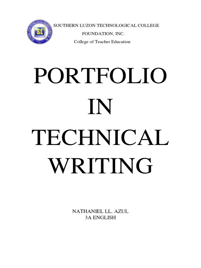 Technical Writing Portfolio by Nathaniel Azul | PDF | Writing | Knowledge