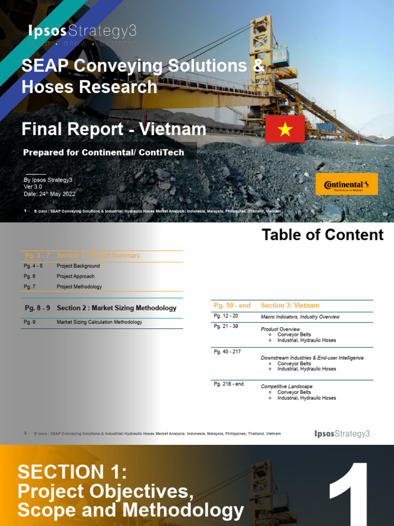 SEAP Conveying Solutions & Hoses Research Final Report - Vietnam | PDF ...