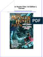 (Download PDF) The Monster Hunter Files 1St Edition L Correia Online Ebook All Chapter PDF