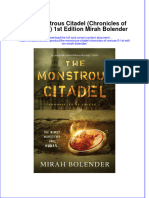 (Download PDF) The Monstrous Citadel Chronicles of Amicae 2 1St Edition Mirah Bolender Online Ebook All Chapter PDF