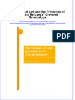 [Download pdf] International Law And The Protection Of Climate Refugees Giovanni Sciaccaluga online ebook all chapter pdf 