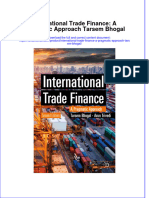 (Download PDF) International Trade Finance A Pragmatic Approach Tarsem Bhogal Online Ebook All Chapter PDF