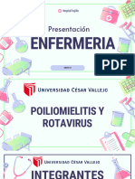 Presentación Diapositivas Medicina Ilustrativa Verde y Rosa