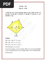 GCSE Exam Question Area of A Trapezium | PDF | Area | Mathematics
