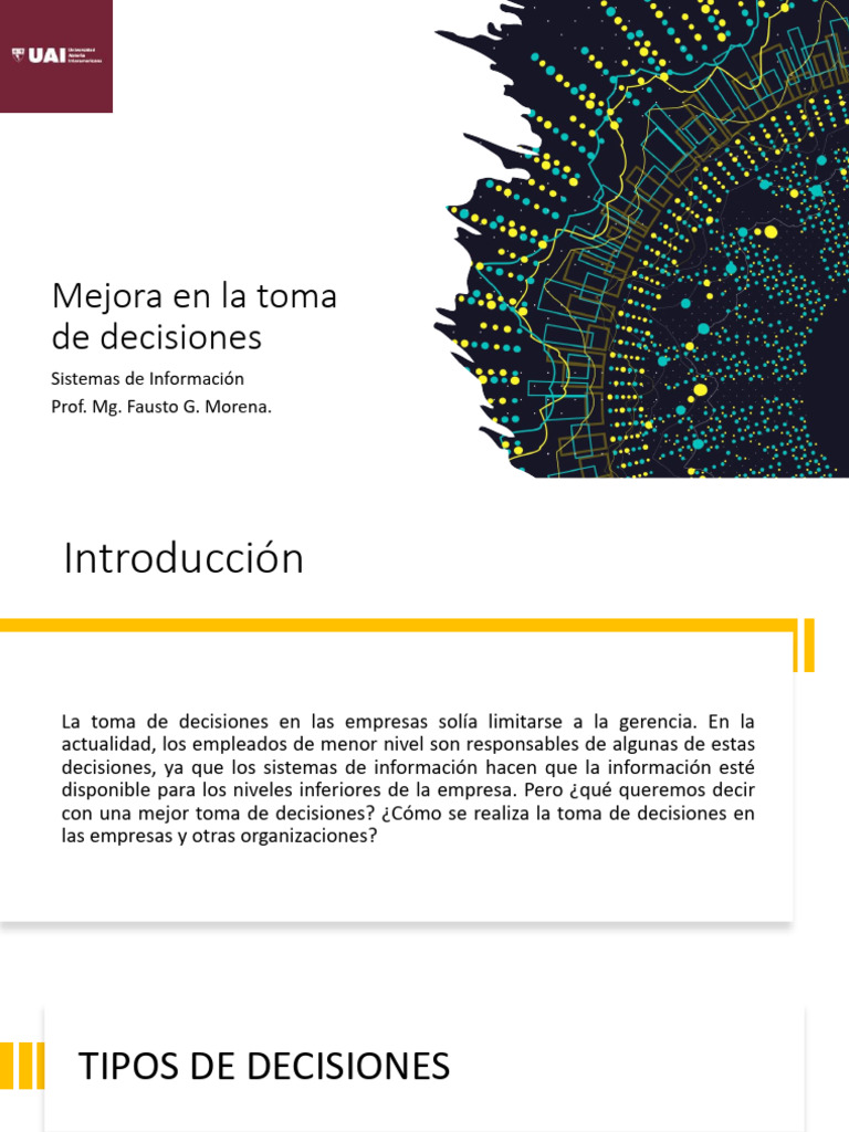 Mejora en La Toma de Decisiones | PDF