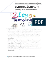 SEGUNDA LEY DE LA TERMODINÁMICA Escolar