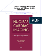 [Download pdf] Nuclear Cardiac Imaging Principles And Applications 6Th Edition Ami E Iskandrian online ebook all chapter pdf 