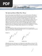 The Quick and Short of Elliott Wave Theory