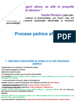 Procesele Psihice Afective