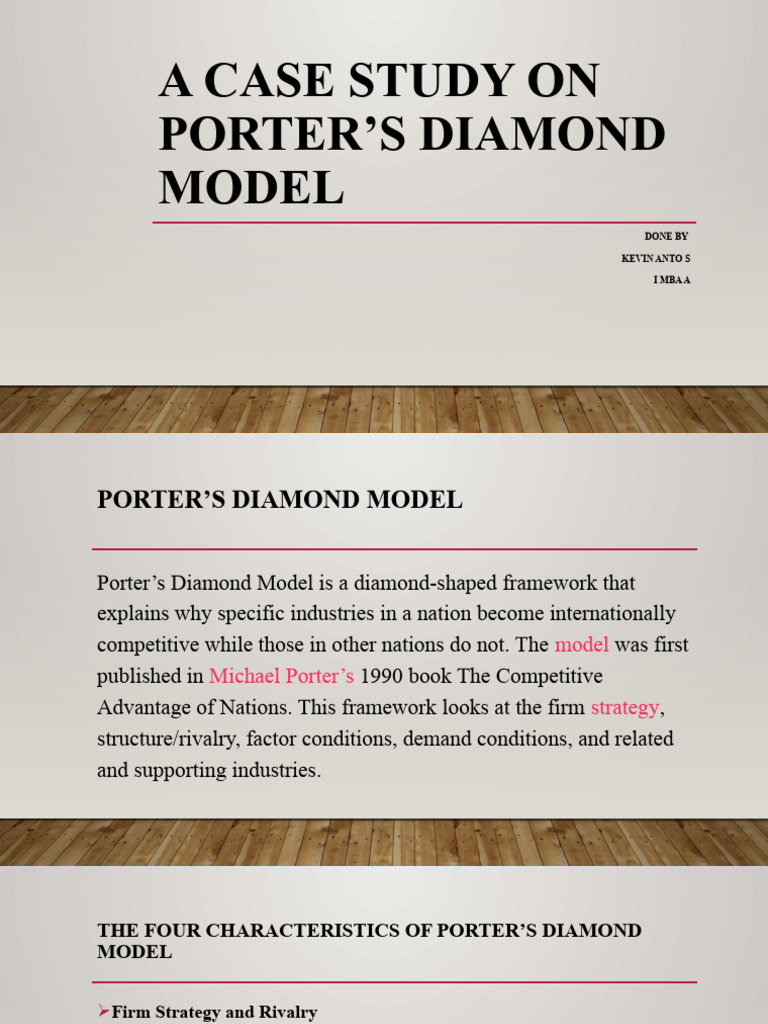 Porter’s Diamond Model Case Study Analysis | PDF | Business Process ...