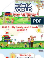Tieng Anh Lop 4 Wonderful World Unit 1 My Family and Friends 15092023