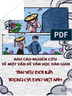 BÁO CÁO NGHIÊN CỨU MỘT VẤN ĐỀ VĂN HỌC DÂN GIAN VIỆT NAM