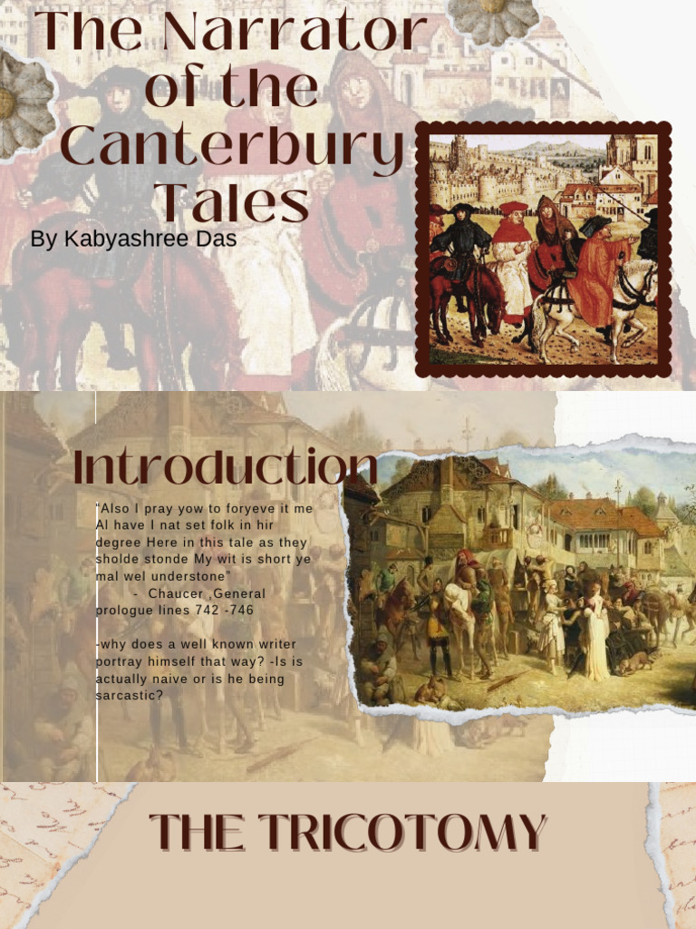 Narrator of The Canterbury Tales - 20240314 - 102305 - 0000 | PDF | The ...