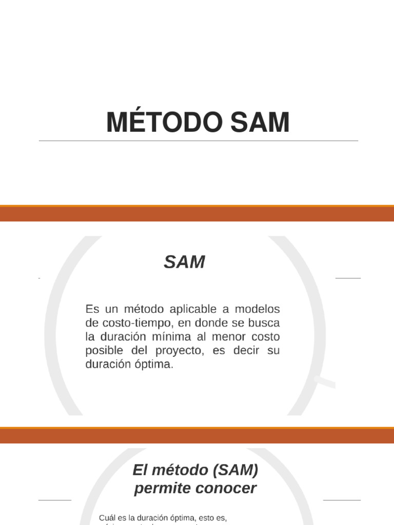 MÉTODO SAM_070804 | PDF