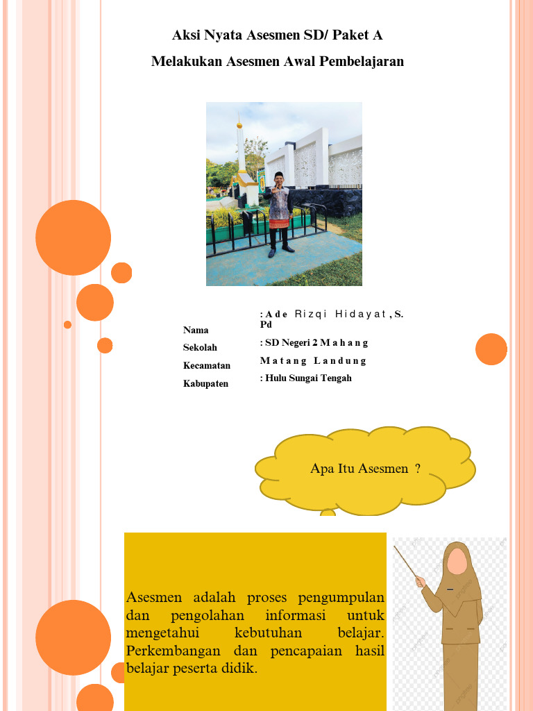 AKSI NYATA ASESMEN SD (PAKET A) Ade Rizqi, S.PD - PPTX - 20240117 ...