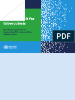 Digital Adaptation Kit For Tuberculosis: Operational Requirements For Implementing WHO Recommendations in Digital Systems