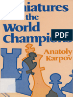 A. Karpov - Miniatures From The World Champions