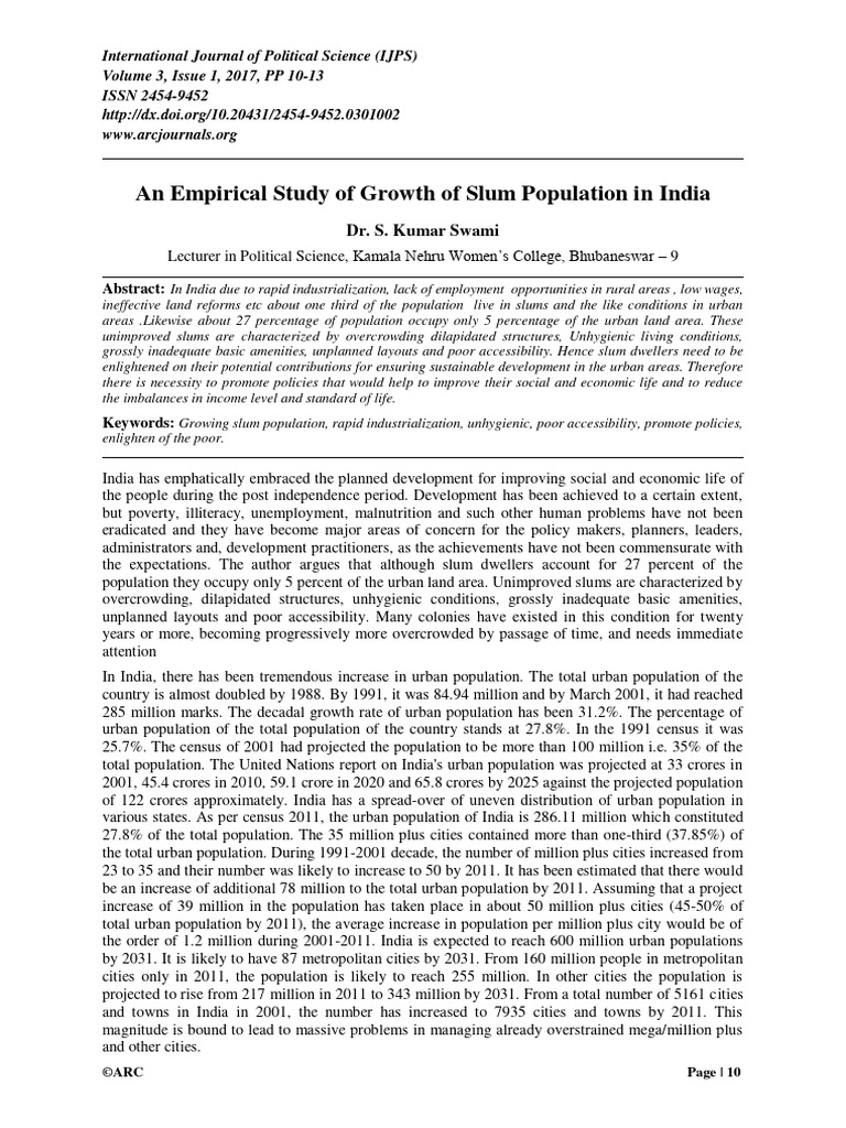 General Category Population In India