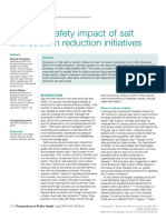 Christopher Wallace 2014 The Food Safety Impact of Salt and Sodium Reduction Initiatives