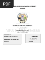 Guru Gobind Singh Indraprastha University E-Commerce