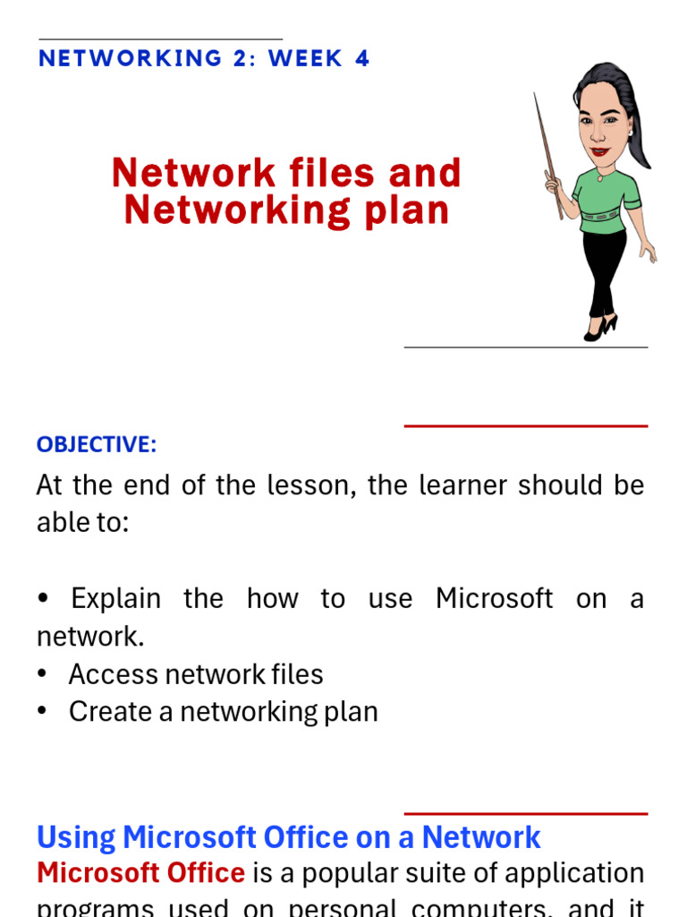 Microsoft Office Networking Guide | PDF | Computer File | Microsoft Office