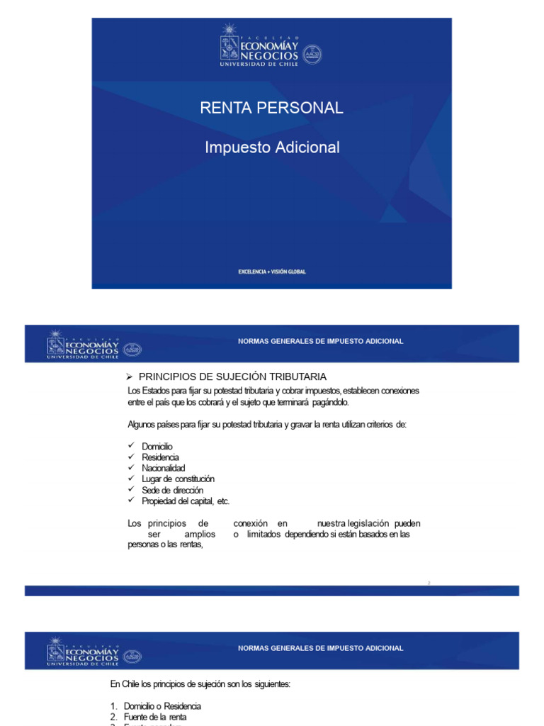 Impuesto Adicional | PDF | Impuestos | Impuesto sobre la renta