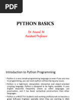 Python Unit 1