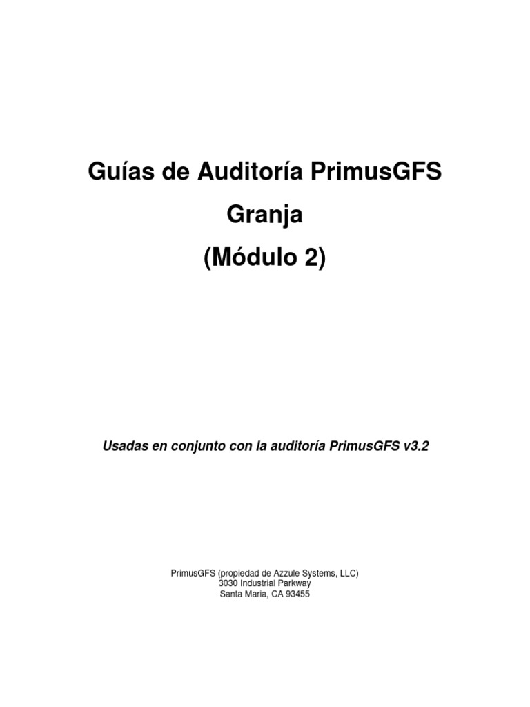 PGFS R 062s R0 PrimusGFS v3.2 Module 2 Interpretation Guidelines ...