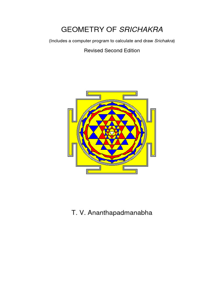 Geometry of SriChakra | PDF | Circle | Line (Geometry)