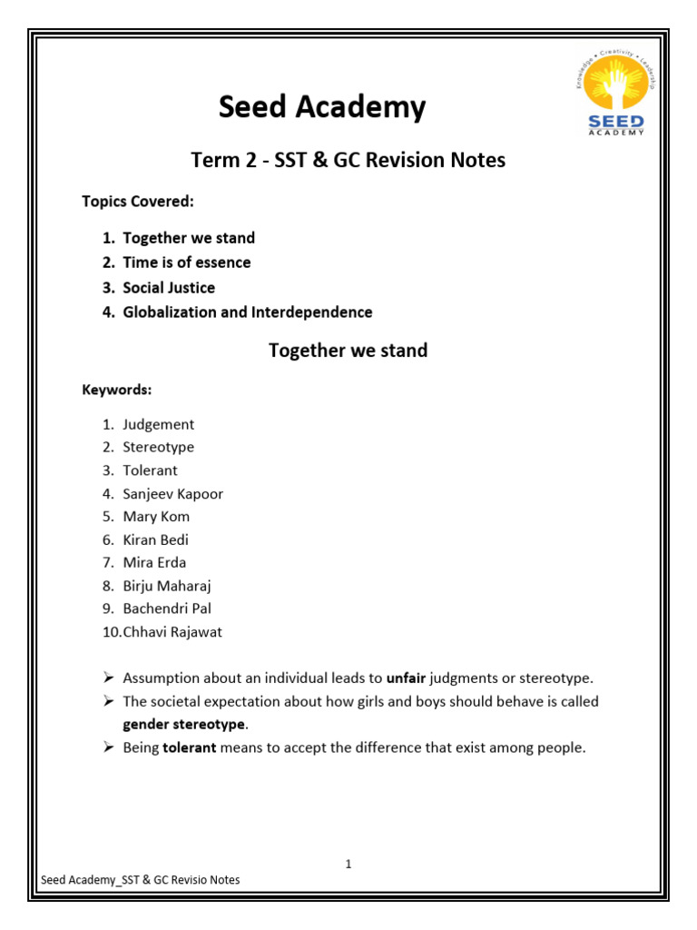 G3 sst term 2 revision notes pdf agriculture intensive farming