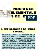 Nociones Element Ales de Ética Para Alumnos, 2007