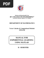 22MA21B Matlab Manual