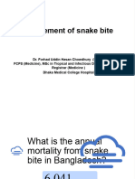 Snake Bite Management in Bangladesh 2