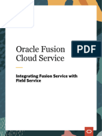 Integrating Fusion Service With Field Service