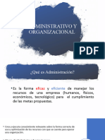 Estudio Administrativo y Organizacional