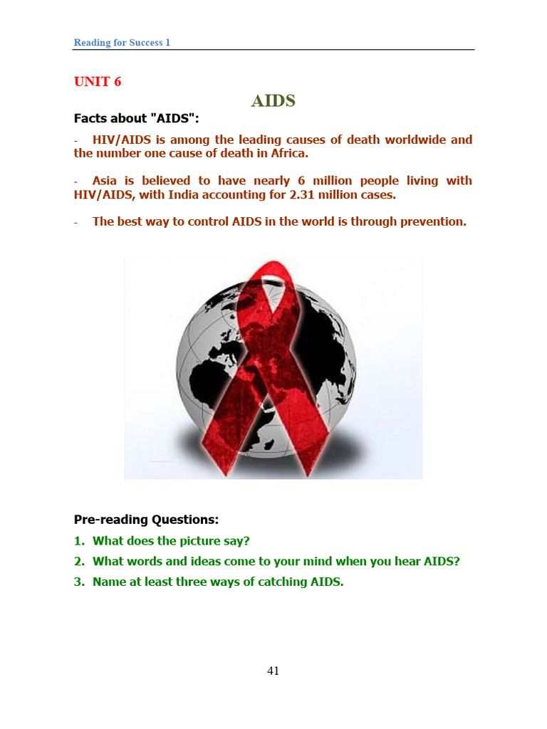 Understanding AIDS: Global Impact and Facts | PDF | Hiv/Aids | Hiv