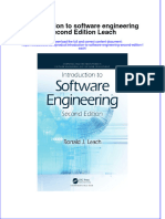 (Download PDF) Introduction To Software Engineering Second Edition Leach Online Ebook All Chapter PDF