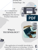 ICT Competency Standards for Philippine Pre Service Teacher Education