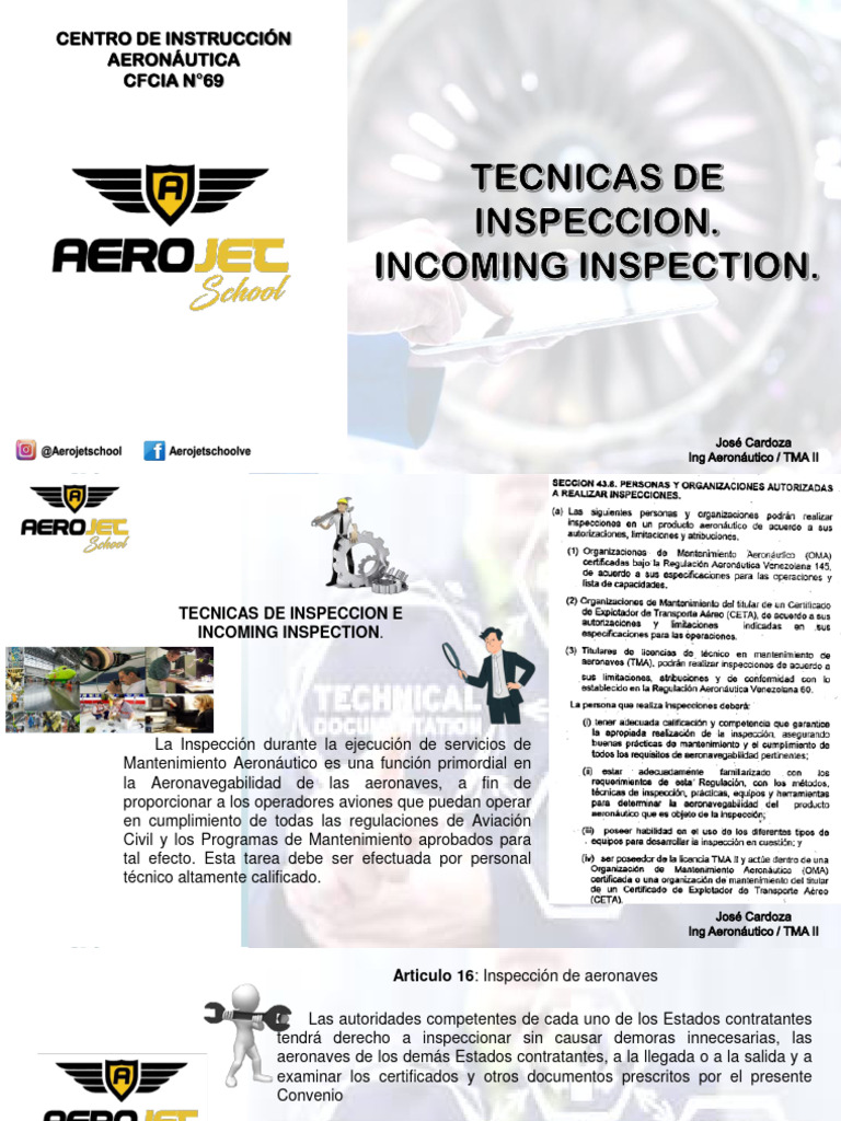 Técnicas de Inspección Aeronáutica | PDF | Corrosión | Materiales