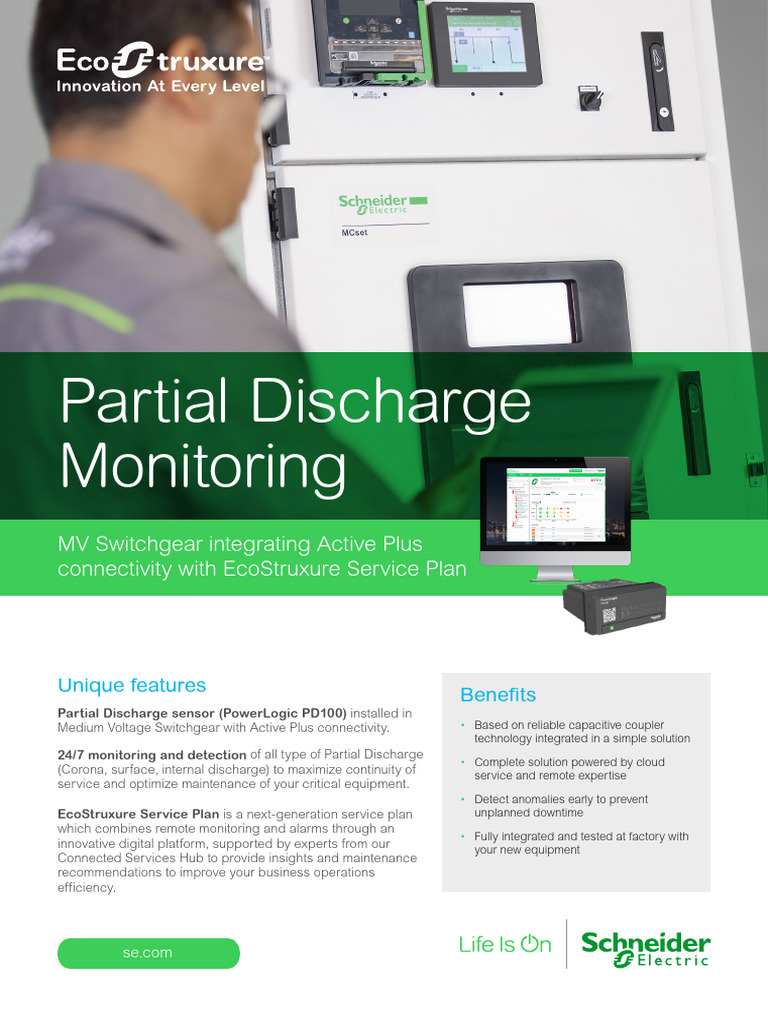 EcoStruxure Service Plan for PD100 Monitoring | PDF | Computing