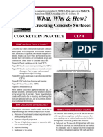 Nrmca What & Why & How Cracking Concrete Surfaces