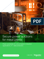 Secure Power Solutions For Metal Plants