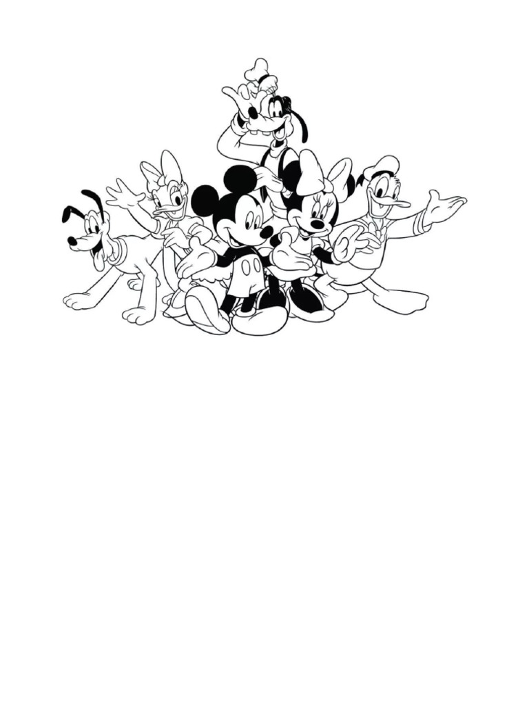 IMAGEN DISNEY PARA COLOREAR | PDF