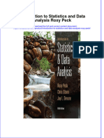 [Download pdf] Introduction To Statistics And Data Analysis Roxy Peck online ebook all chapter pdf 