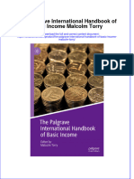 (Download PDF) The Palgrave International Handbook of Basic Income Malcolm Torry Online Ebook All Chapter PDF