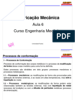 Fabricação Mecânica - Aula 6 - Laminação