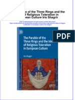 (Download PDF) The Parable of The Three Rings and The Idea of Religious Toleration in European Culture Iris Shagrir Online Ebook All Chapter PDF