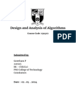 Ex 6-Design and Analysis of Algorithms