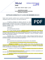 IN n52-2019 - Garantia Da Qualidade e Da Segurança em Sistemas de Radiografia Médica Convencional