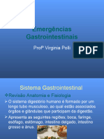 Emergências Gastrointestinais: Prof Virginia Polli